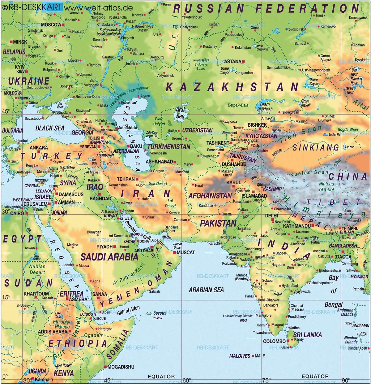 zemljevid Bahrajnu zemljevid sveta, atlas